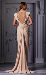 2 of 3 MNM Couture K3851 Beige