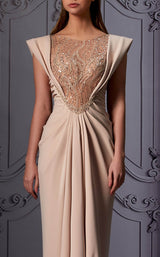 3 of 3 MNM Couture K3851 Beige