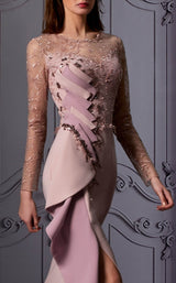 3 of 3 MNM Couture K3853 Pink