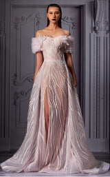 1 of 3 MNM Couture K3858 Pink