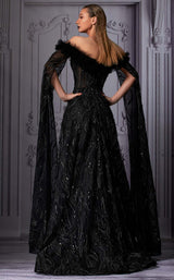 2 of 3 MNM Couture K3860 Black