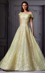 1 of 3 MNM Couture K3861 Yellow