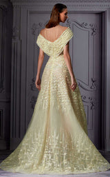 2 of 3 MNM Couture K3861 Yellow