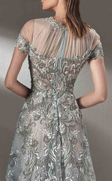 4 of 4 MNM Couture K3872 Silver