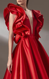 3 of 4 MNM Couture K3877 Red