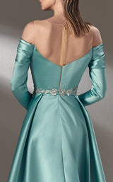 4 of 4 MNM Couture K3886 Aqua