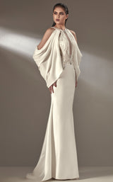 1 of 4 MNM Couture K3887 Off White