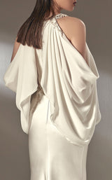 4 of 4 MNM Couture K3887 Off White