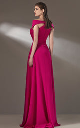 2 of 4 MNM Couture K3894 Fuchsia