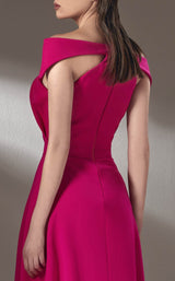 4 of 4 MNM Couture K3894 Fuchsia