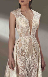3 of 4 MNM Couture K3897 Off White
