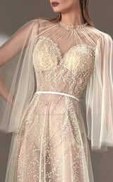 3 of 4 MNM Couture K3898 Off White