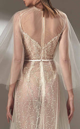 4 of 4 MNM Couture K3898 Off White