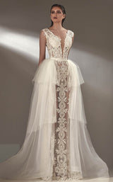 1 of 4 MNM Couture K3905 Off White