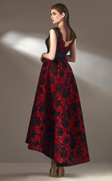 2 of 4 MNM Couture K3906 Red/Black