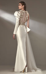 2 of 4 MNM Couture K3909 Off White