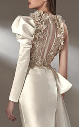 4 of 4 MNM Couture K3909 Off White