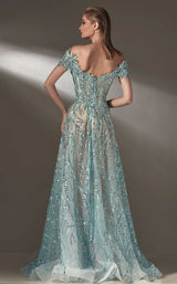 2 of 4 MNM Couture K3910 Aqua