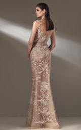 2 of 4 MNM Couture K3912 Beige