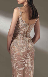 4 of 4 MNM Couture K3912 Beige