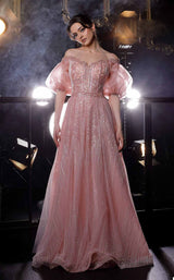 1 of 5 MNM Couture K3971 Pink