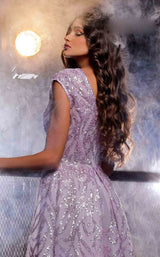 3 of 4 MNM Couture K3973 Purple