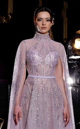 3 of 7 MNM Couture K3975 Purple