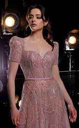 4 of 7 MNM Couture K3977 Pink