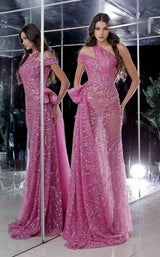 1 of 5 MNM Couture K3981 Fuchsia