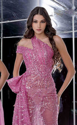 3 of 5 MNM Couture K3981 Fuchsia