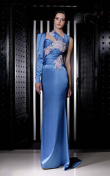 1 of 3 MNM Couture K3986 Royal Blue