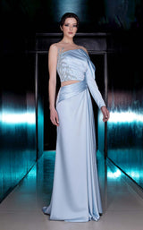 1 of 3 MNM Couture K3987 Light Blue