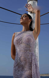 2 of 5 MNM Couture K3991 Lilac