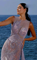 3 of 5 MNM Couture K3991 Lilac