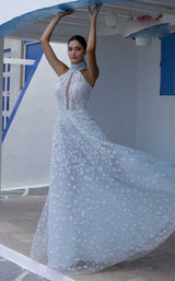 2 of 6 MNM Couture K3997 Light Blue