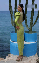 4 of 4 MNM Couture K3998 Pistachio