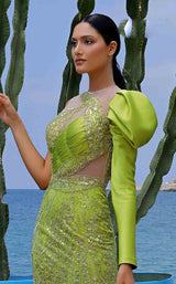 2 of 4 MNM Couture K3998 Pistachio