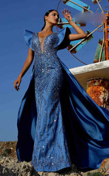 1 of 5 MNM Couture K3999 Blue