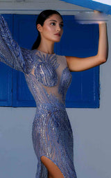 3 of 6 MNM Couture K4002 Blue