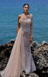 1 of 5 MNM Couture K4003 Beige