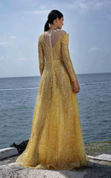 5 of 5 MNM Couture K4004 Mustard