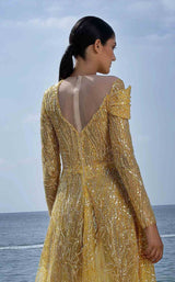 4 of 5 MNM Couture K4004 Mustard