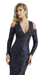 6 of 8 Janique K6576 Navy