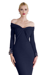 6 of 8 Janique K66262 Navy