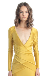 3 of 4 MNM Couture L0029 Yellow