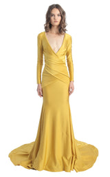 1 of 4 MNM Couture L0029 Yellow