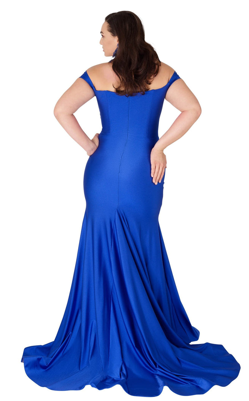 MNM Couture L0044 Royal Blue