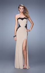 3 of 3 La Femme 20855 Nude/Black