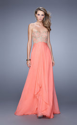 1 of 3 La Femme 20994 Hot Coral