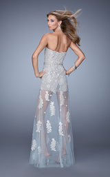 2 of 2 La Femme 21165 Grey Powder Blue